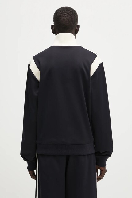 adidas Originals sweatshirt x Wales Bonner Twill Tt navy blue