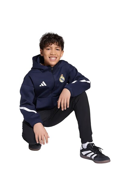adidas Performance bluză copii REAL MADRID culoarea bleumarin, cu