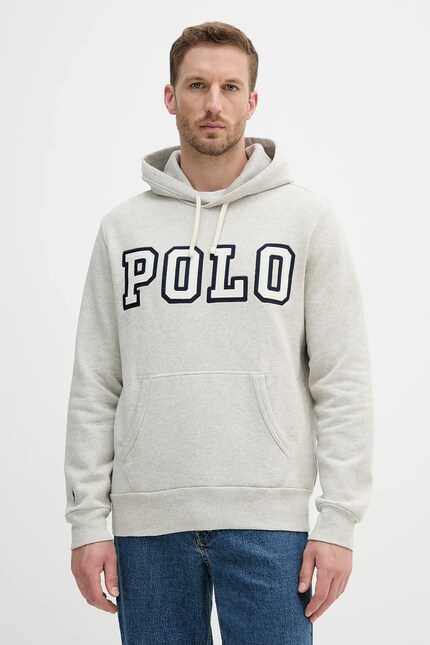 Polo Ralph Lauren sweatshirt Pohoodm2 Long Sleeve gray color