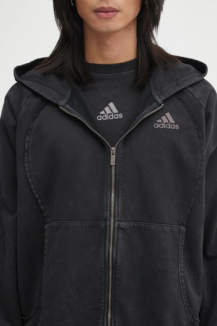 adidas Originals cotton sweatshirt Adilenium Tg Hd black color
