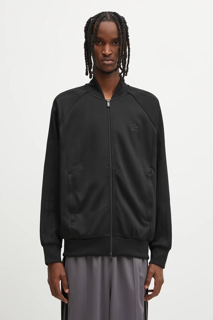 adidas Originals sweatshirt Sst Tt black color with an application
