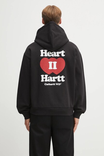 カペラ‼️HARD HIT（ハードヒット）パーカー Carhartt WIP sweatshirt Hooded Heart II Hartt black color hooded