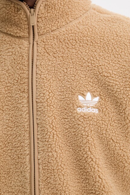 Флисовая кофта adidas Originals Essentials цвет коричневый