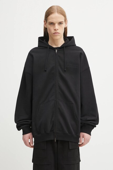 トップス VETEMENTS VETEMENTS sweatshirt Logo Oversized Zip-Up PRM EU