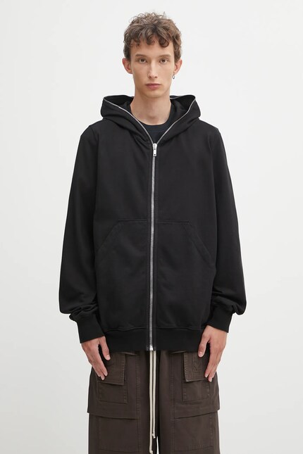 Rick Owens DRKSHDW cotton sweatshirt Jumbo Gimp black color hooded