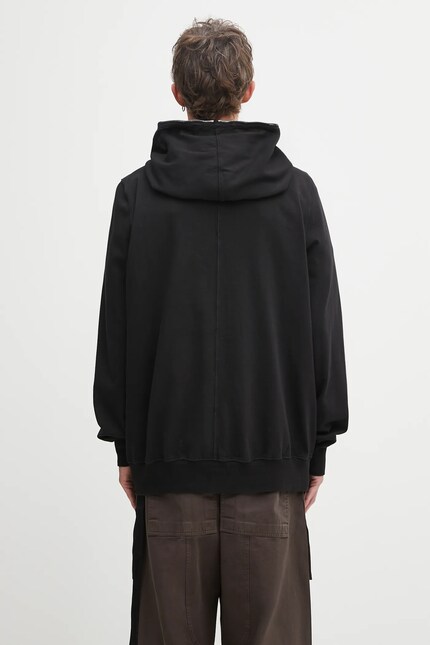 Rick Owens DRKSHDW cotton sweatshirt Jumbo Gimp black color hooded