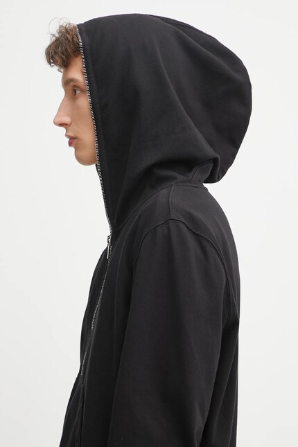Rick Owens DRKSHDW cotton sweatshirt Jumbo Gimp black color hooded