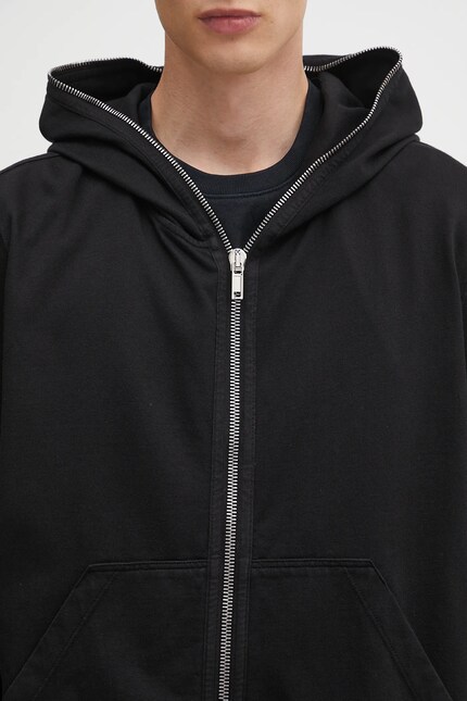 Rick Owens DRKSHDW cotton sweatshirt Jumbo Gimp black color hooded