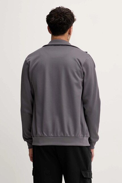 r1d0m1 adidas Originals bluză Classic Tt culoarea maro, cu imprimeu