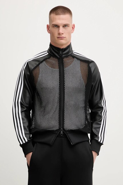 Кофта adidas Originals Pride x Jeremy Scott цвет чёрный с принтом