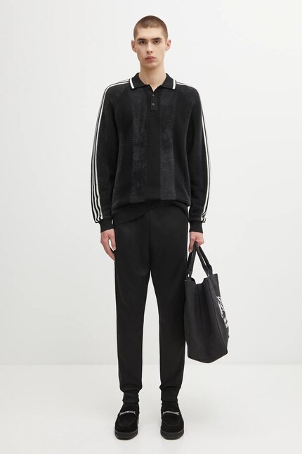 adidas Originals wool blend sweater Knitted Jersey black color