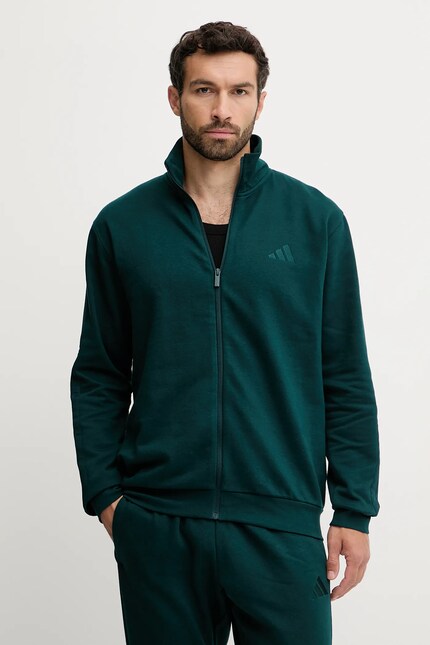 Спортивный костюм adidas 3-Stripes цвет зелёный JX5546 | ANSWEAR.ua