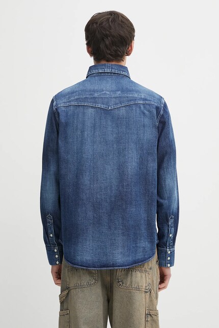 Visvim denim shirt social sculpture shirt PRM EU