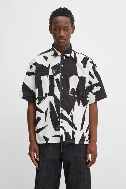 トップス NEIGHBORHOOD Abstract Pattern Shirt L NEIGHBORHOOD cotton shirt abstract pattern plain shirt ss PRM EU