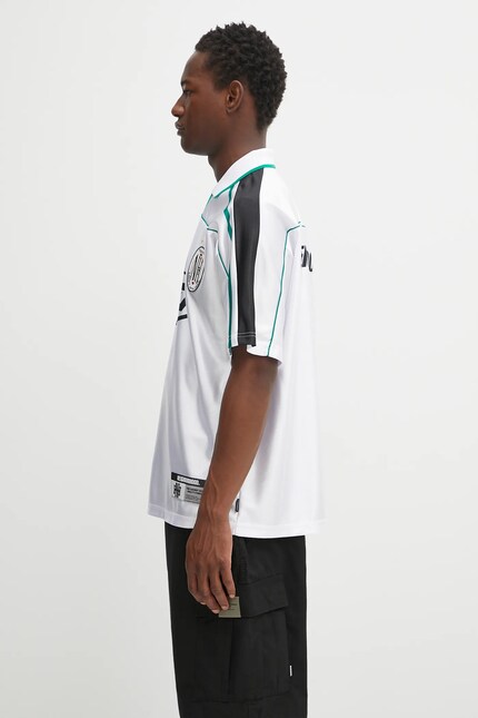 NEIGHBORHOOD t-shirt game shirt ss white color with a print