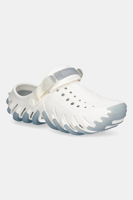 Шлепанцы Crocs Echo Icey Ro Clog цвет бежевый 211458 | ANSWEAR.ua
