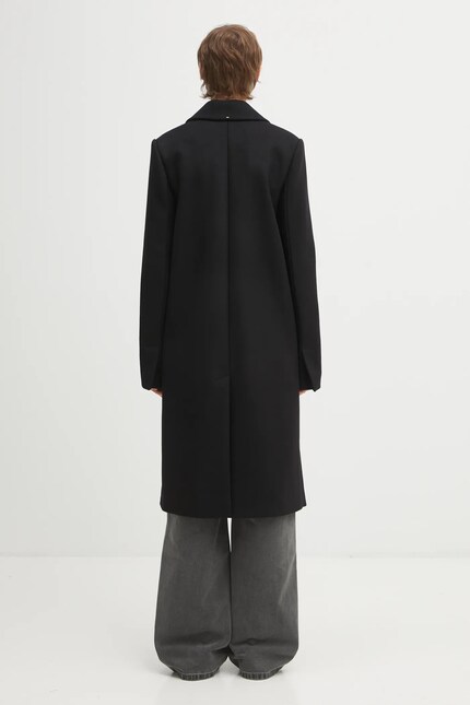 Sportmax wool coat ALA black color 2522016042600 at PRM US