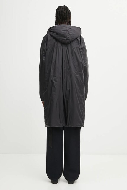 Rick Owens SEALED TRENCH 黒　48 フード付き Rick Owens DRKSHDW coat Sealed Windbreaker PRM EU