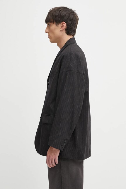 Visvim wool blend blazer hammons jkt santome black color