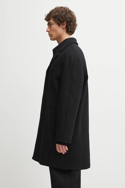 Maison Kitsuné wool coat Tailored PRM EU