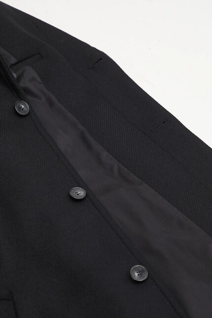Maison Kitsuné wool coat Tailored PRM EU