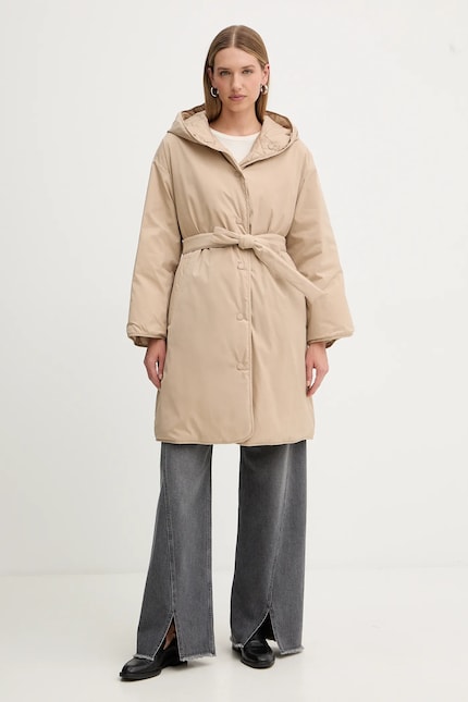 ま Куртка Weekend Max Mara BANFY цвет бежевый демисезонная