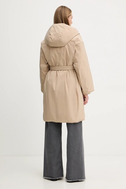 Weekend Max Mara 春物　極薄バージンダウンコート　ベージュ42 Куртка Weekend Max Mara BANFY цвет бежевый демисезонная