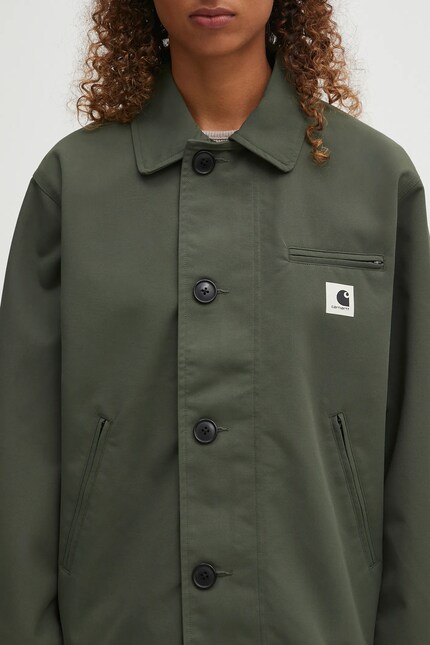 Carhartt WIP jacket W' Barnett green color I035148.2ZXXX at PRM US
