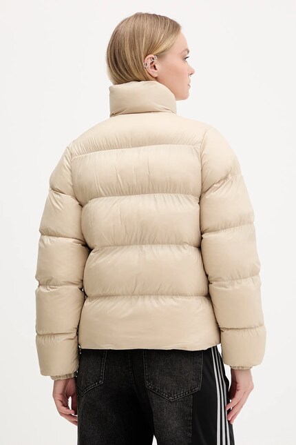 Куртка adidas Originals Short Puffer цвет бежевый зимняя JX2947