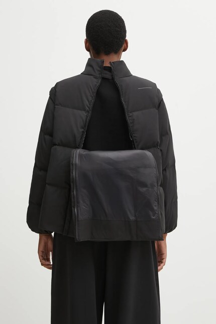 MM6 Maison Margiela down jacket black color S62AN0159.M35609.900