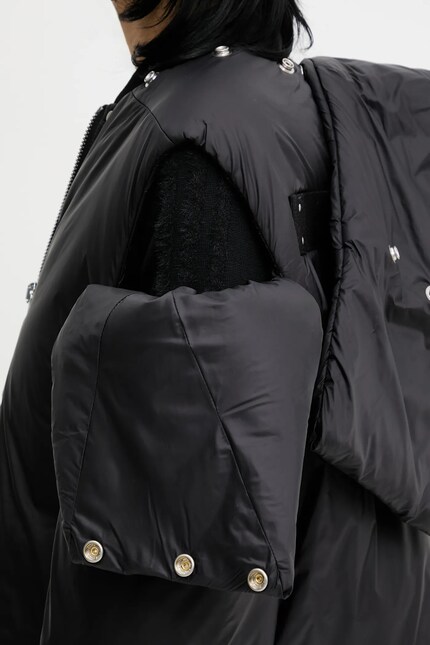 Rick Owens DRKSHDW jacket Convertible black color DS02E7727.NP at