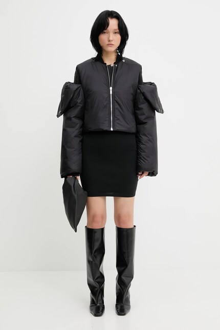 Rick Owens DRKSHDW jacket Convertible black color DS02E7727.NP at