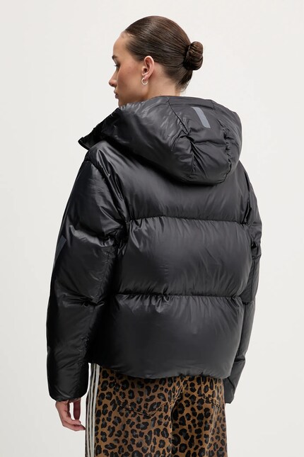 Пухова куртка adidas adidas x Z.N.E колір чорний зимова JL6907