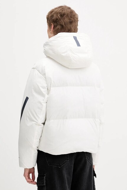 Пуховая куртка adidas adidas x Z.N.E цвет белый зимняя oversize