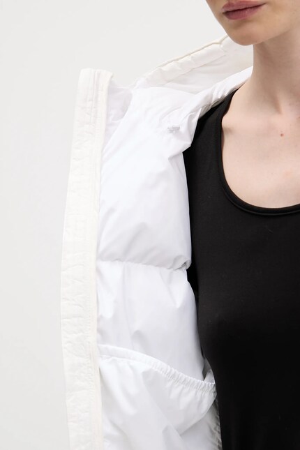 Пуховая куртка adidas adidas x Z.N.E цвет белый зимняя oversize