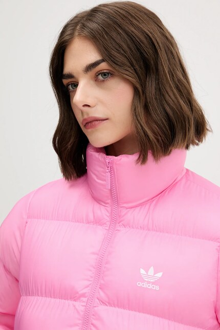 Куртка adidas Originals Adicolor колір рожевий зимова JX2946
