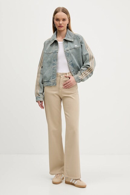 adidas Originals geacă jeans Premium Essentials de tranziție