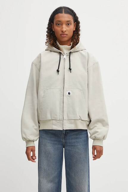 Khakipoint カーキポイント Rivet Cotton Jacket Carhartt WIP cotton jacket W'''''''' OG Active Jacket beige color