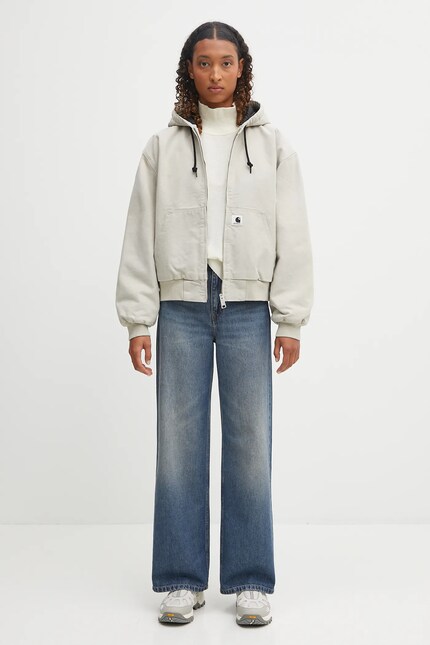 Carhartt WIP cotton jacket W'''''''' OG Active Jacket beige color