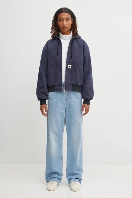 Carhartt WIP jacket W' OG Active Jacket navy blue color I035673