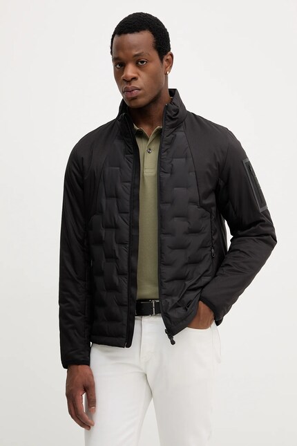 BOSS Green geacă de puf J_T-Down Jacket culoarea negru, de