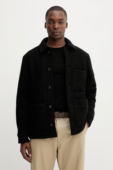 A.P.C. wool jacket veste emile logo PRM EU A.P.C. wool jacket veste emile logo PRM EU