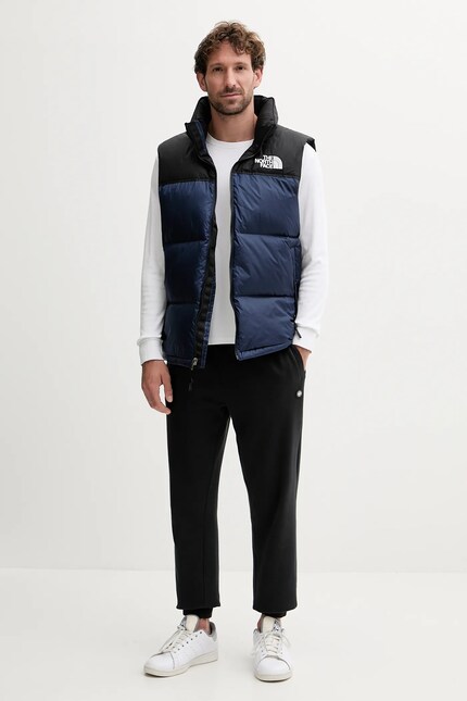 The North Face down vest 1996 Retro Nuptse navy blue color