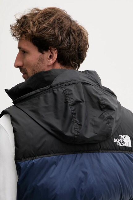 The North Face down vest 1996 Retro Nuptse navy blue color