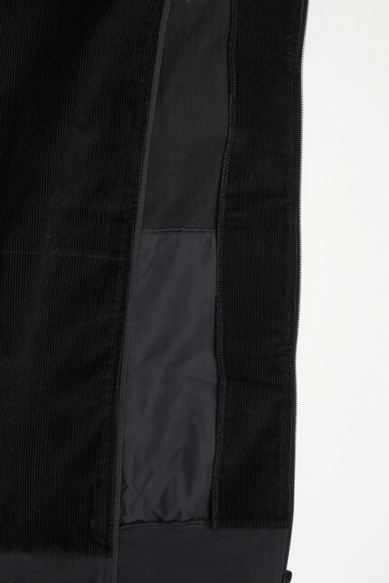 adidas Originals corduroy jacket Pro Track Top black color JX3085