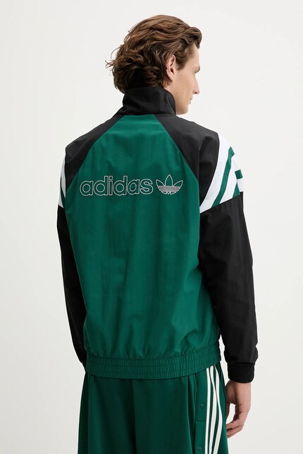 Куртка adidas Originals Track Top цвет зелёный демисезонная JX3053