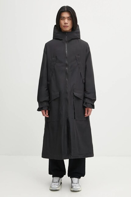 Y-3 jacket Gore-Tex Parka black color JW4618 at PRM US