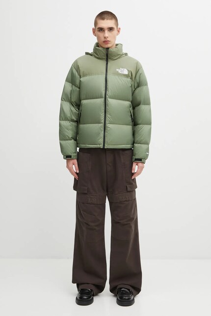 The North Face down jacket 1996 Retro Nuptse green color