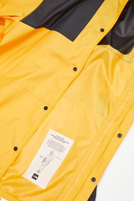 The North Face jacket Seasonal Mountain yellow color NF0A5IG34WP1