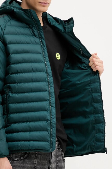 Куртка adidas Originals Pad Hooded цвет зелёный JX4116 | ANSWEAR.ua